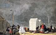 Eugene Boudin Menaces d Orage oil